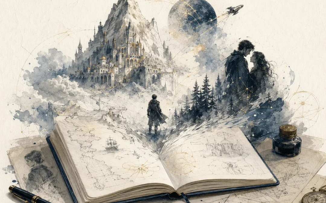 Como pensar um livro antes de começar a escrever