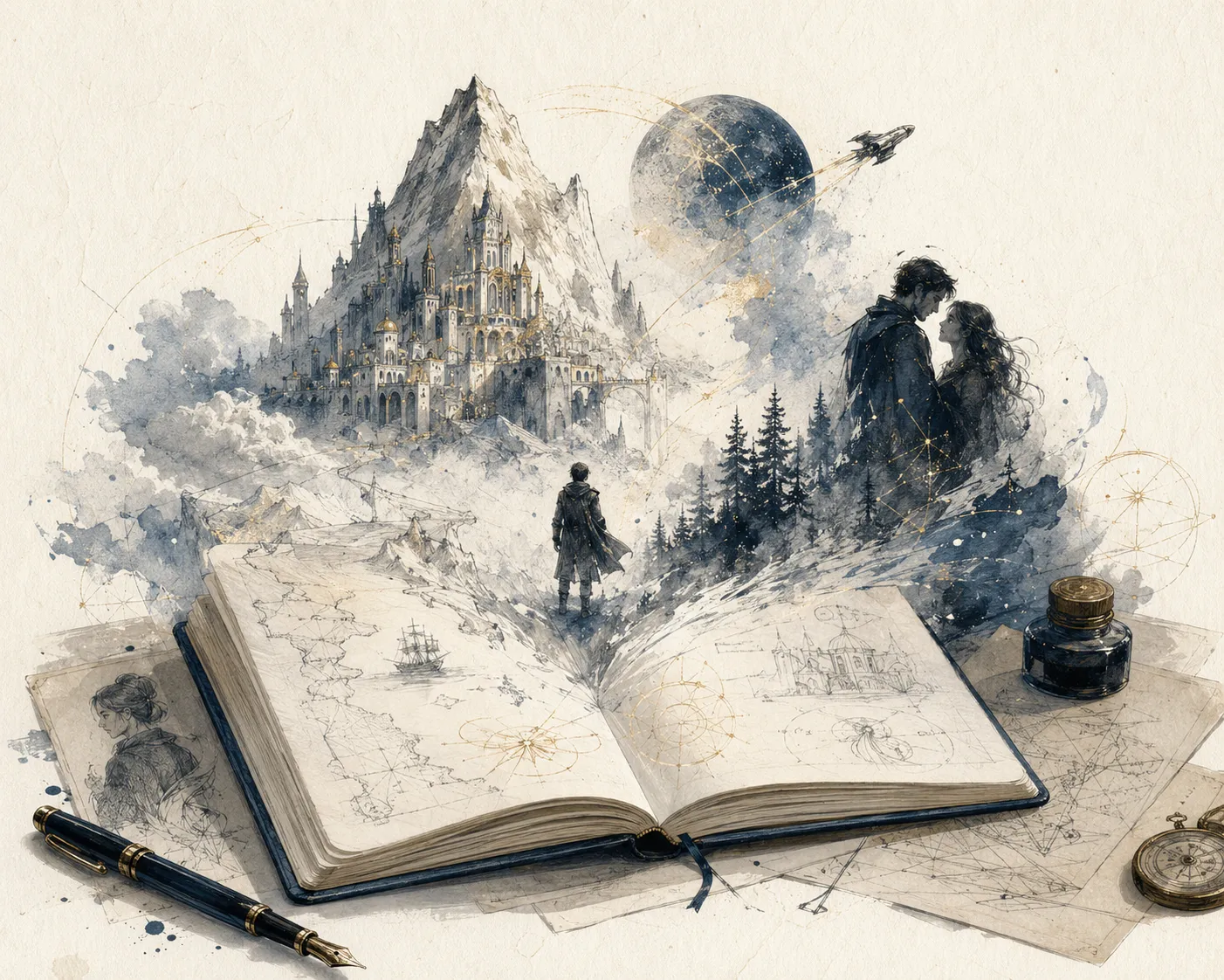 0001 – Como pensar um livro antes de começar a escrever Como pensar um livro antes de começar a escrever